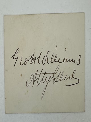 19th CENTURY POLITICIANS, JUDGES, AND CABINET MEMBERS | LOT OF 10 AUTOGRAPHS