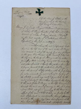 19th CENTURY LEGAL DOCUMENTS | LOT OF 28