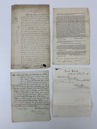 19th CENTURY LEGAL DOCUMENTS | LOT OF 28