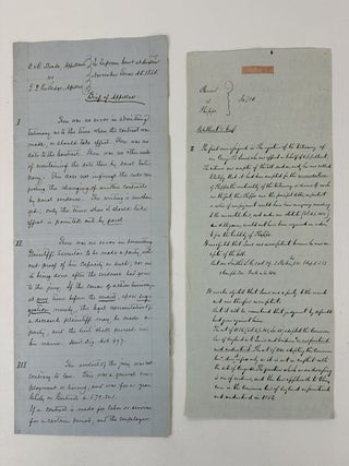 19th CENTURY LEGAL DOCUMENTS | LOT OF 28