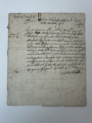 18th CENTURY LEGAL DOCUMENT LOT (x8) [Signed]