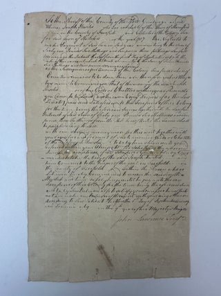 18th CENTURY LEGAL DOCUMENT LOT (x8) [Signed]