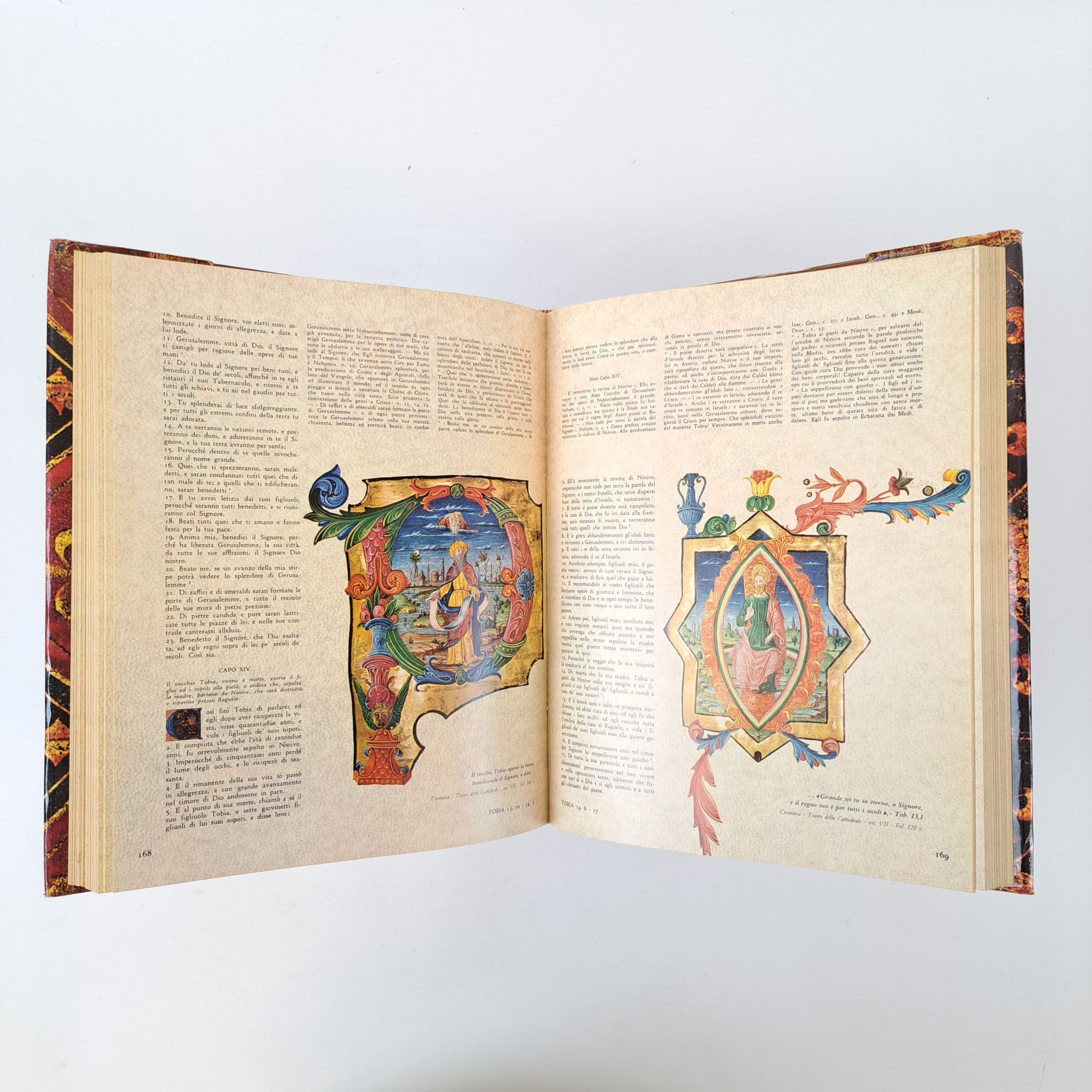 LA SACRA BIBBIA 7 Vol. plus Box of Prints, Complete | Antonio