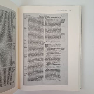 THE PEACEABLE AND PROSPEROUS REGIMENT OF BLESSED QUEENE ELISABETH; A FASCIMILE FROM HOLINSHED'S CHRONICLES (1587)