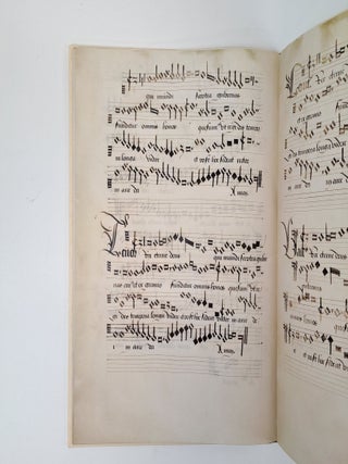THE ROYAL CHOIRBOOK; MUSIC FOR KING HENRY [Facsimile Volume, Lacking Commentary Volume]