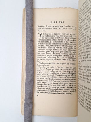 THE LITTLE REVIEW, QUARTERLY JOURNAL OF ART AND LETTERS; AUTUMN 1922