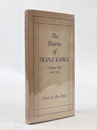 1403492 THE DIARIES OF FRANZ KAFKA 1910-1913. Franz Kafka, Max Broad