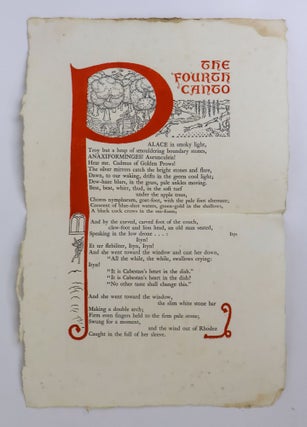 ANNOUNCING SIXTEEN CANTOS OF EZRA POUND