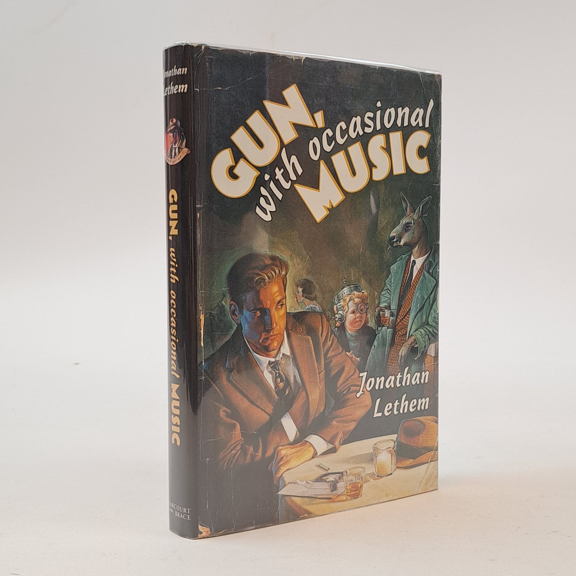 GUN, WITH OCCASIONAL MUSIC Signed | Jonathan Lethem | First Edition ...