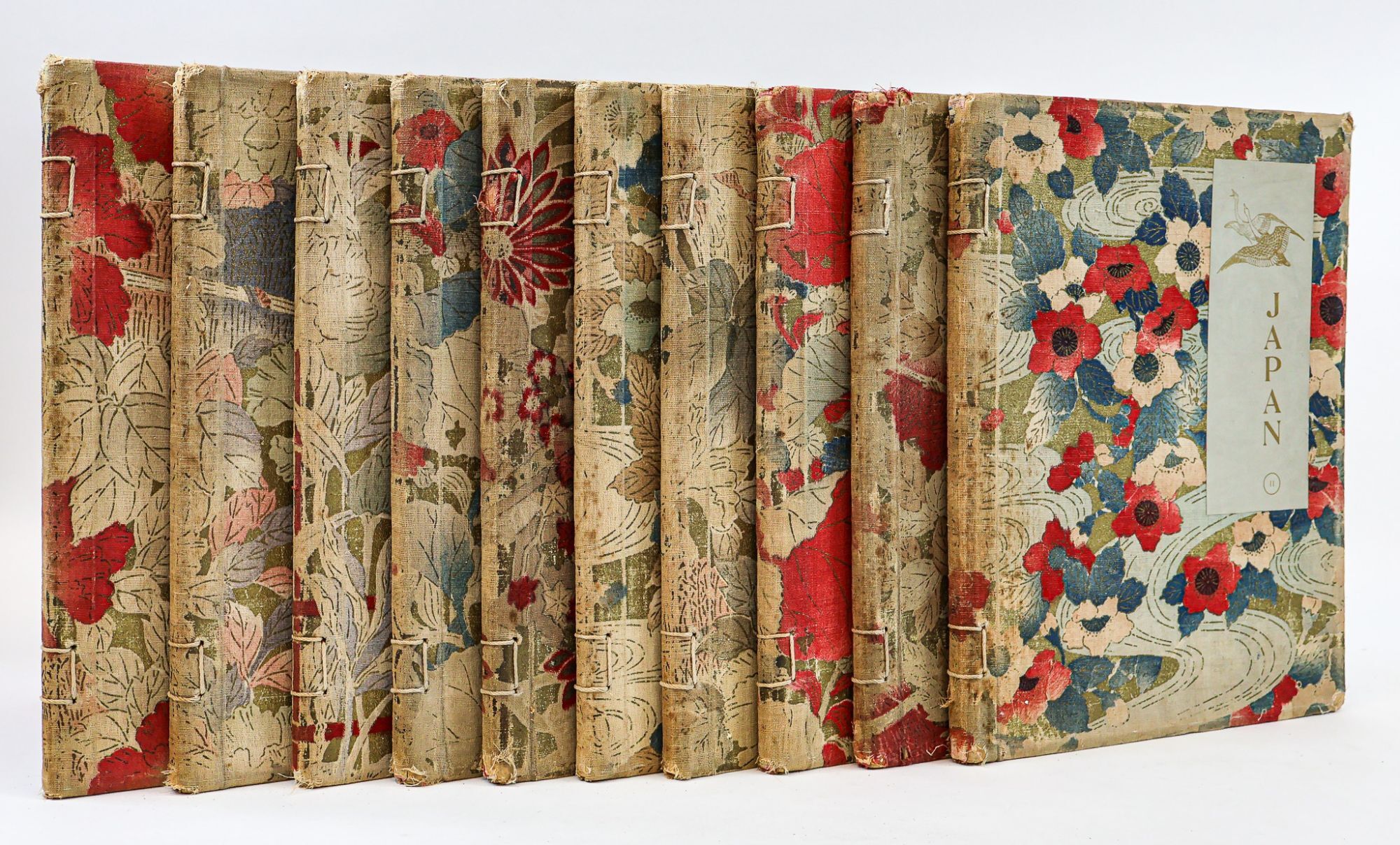 1403872 JAPAN: DESCRIBED AND ILLUSTRATED BY THE JAPANESE [Ten Volumes, Complete]. Authors, F. Brinkley.