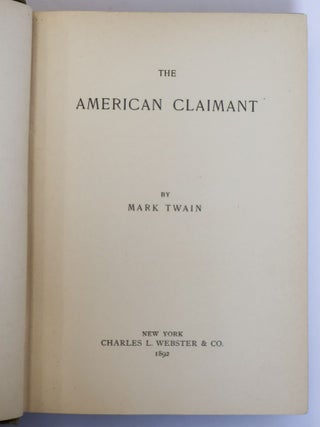 THE AMERICAN CLAIMANT