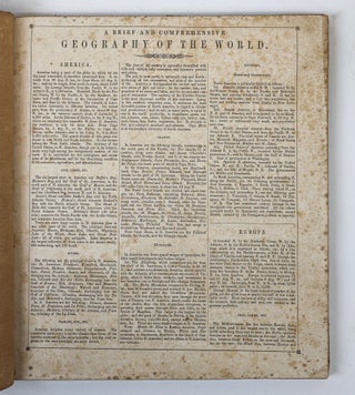 A NEW UNIVERSAL ATLAS; COMPRISING SEPARATE MAPS OF ALL THE PRINCIPAL EMPIRES, KINGDOMS & STATES THROUGHOUT THE WORLD: AND FORMING A DISTINCT ATLAS OF THE UNITED STATES