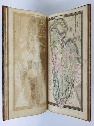 A NEW UNIVERSAL ATLAS; COMPRISING SEPARATE MAPS OF ALL THE PRINCIPAL EMPIRES, KINGDOMS & STATES THROUGHOUT THE WORLD: AND FORMING A DISTINCT ATLAS OF THE UNITED STATES