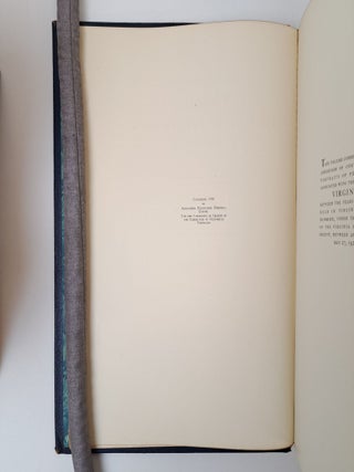 A MEMORIAL VOLUME OF VIRGINIA HISTORICAL PORTRAITURE, 1585-1830
