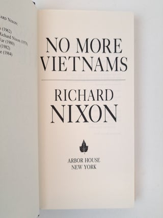 NO MORE VIETNAMS [Signed]
