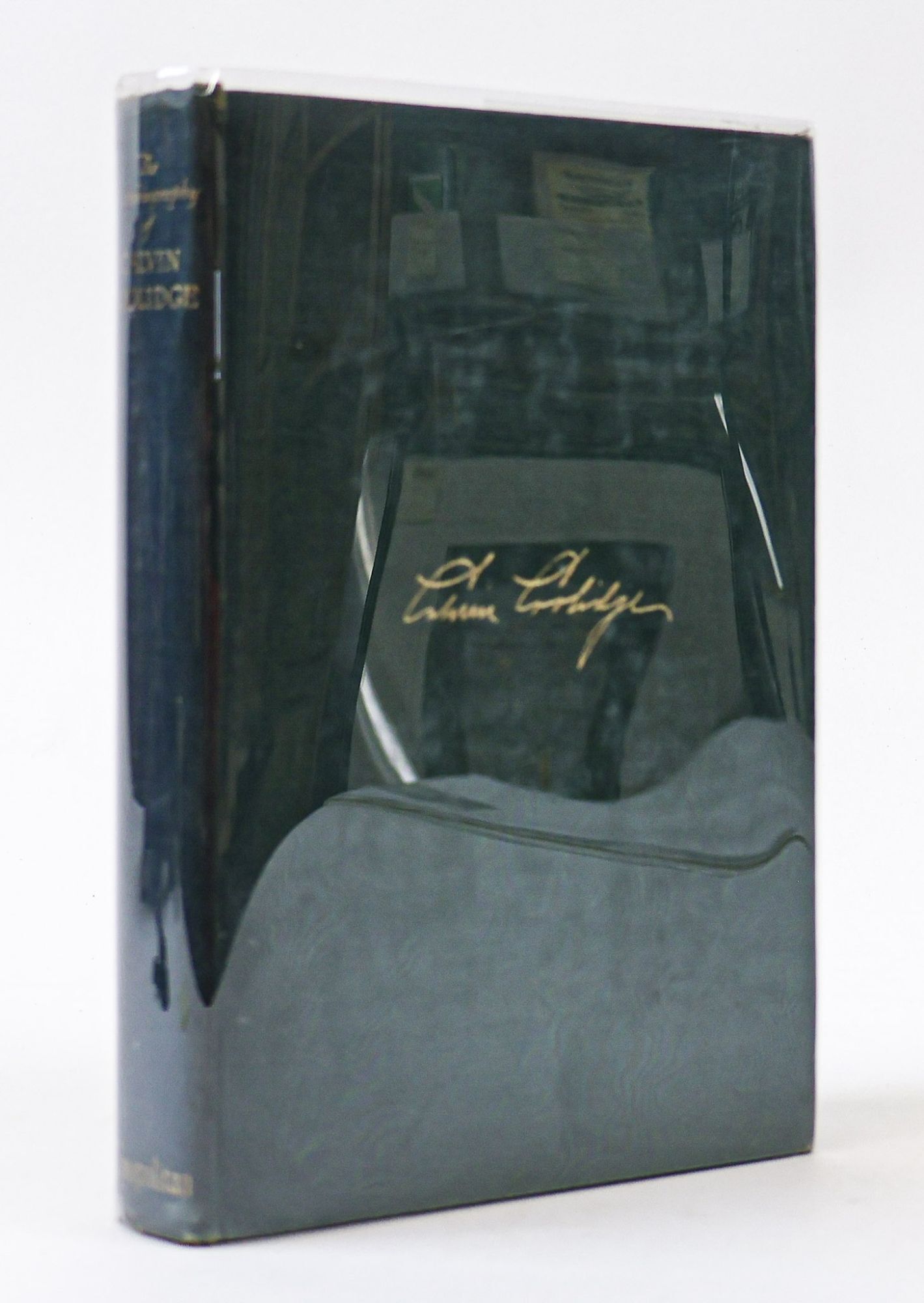 1404643 THE AUTOBIOGRAPHY OF CALVIN COOLIDGE [Signed]. Calvin Coolidge.