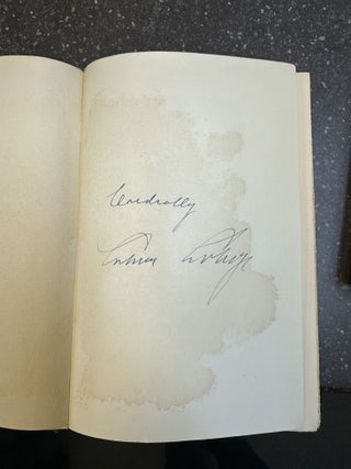 THE AUTOBIOGRAPHY OF CALVIN COOLIDGE [Signed]