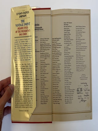 THE VANTAGE POINT: PERSPECTIVES OF THE PRESIDENCY 1963-1969 [Signed]