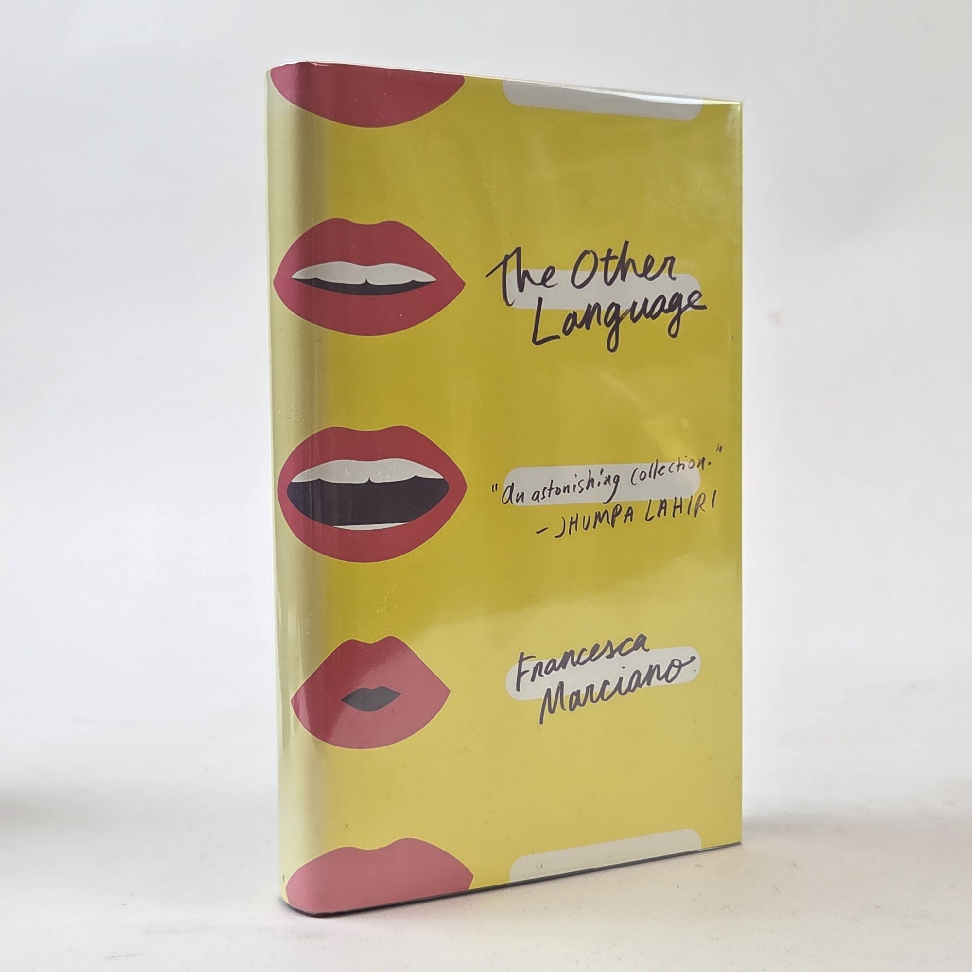 1404665 THE OTHER LANGUAGE [Signed]. Francesca Marciano.