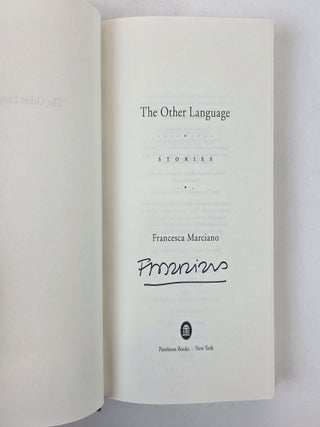THE OTHER LANGUAGE [Signed]