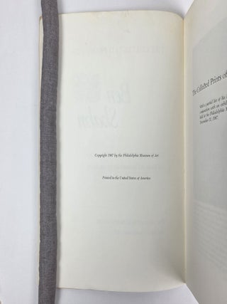 THE COLLECTED PRINTS OF BEN SHAHN