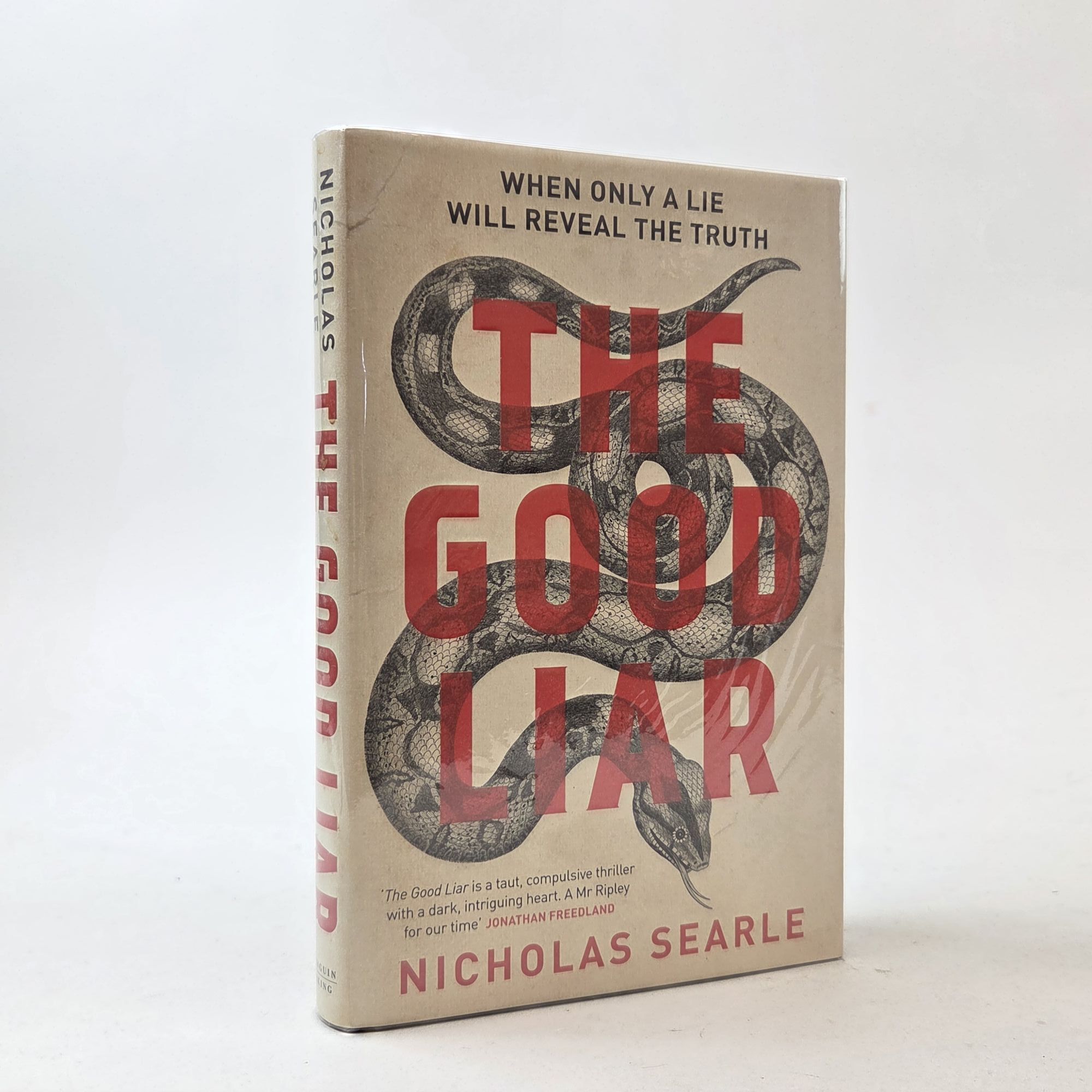 THE GOOD LIAR Signed | Nicholas Searle | First Edition, First Printing
