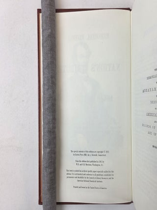 MEMORIAL RECORD OF THE NATION'S TRIBUTE TO ABRAHAM LINCOLN