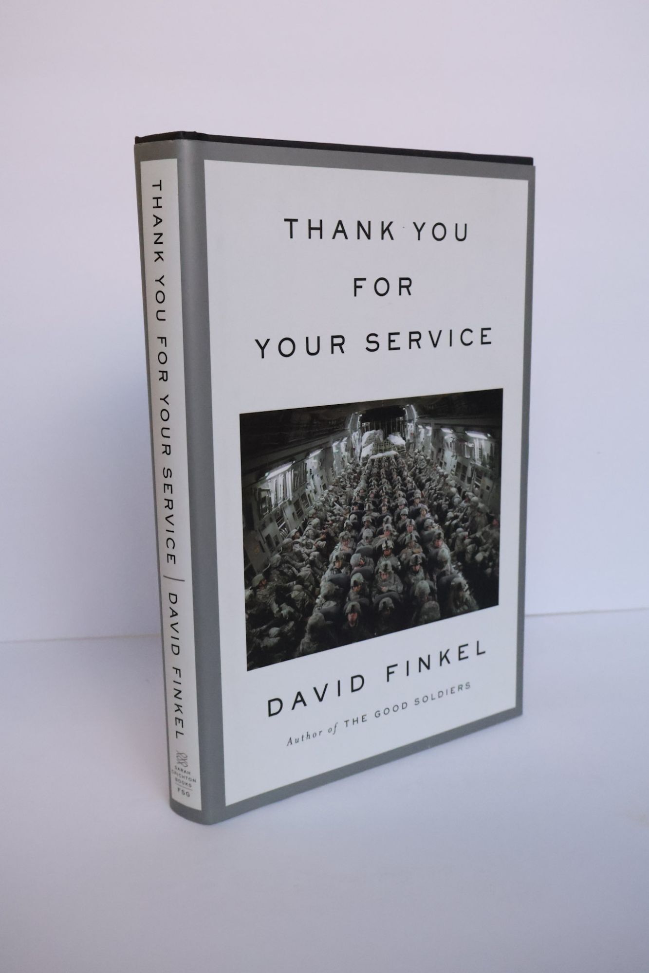 THANK YOU FOR YOUR SERVICE Signed | David Finkel | First Edition