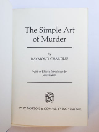 THE SIMPLE ART OF MURDER