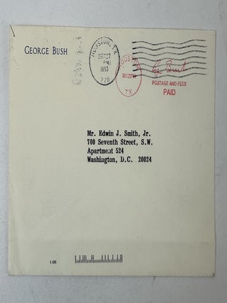 GEORGE H.W. BUSH | TYPED LETTER SIGNED