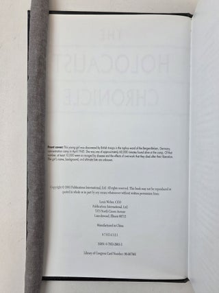 THE HOLOCAUST CHRONICLE