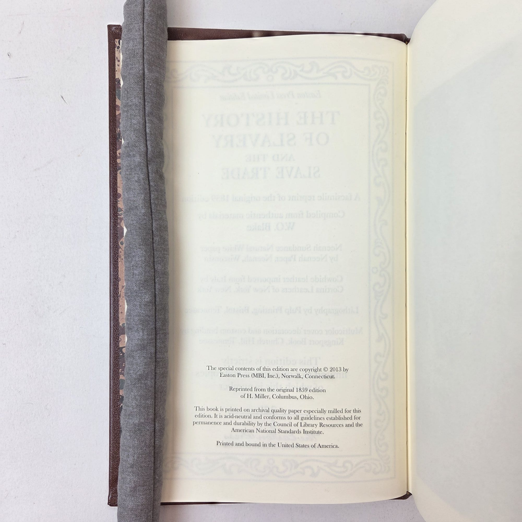THE HISTORY OF SLAVERY AND THE SLAVE TRADE | W. O. Blake | Limited ...