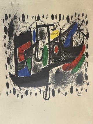 JOAN MIRO | ORIGINAL "STAR SCENE" COLOR LITHOGRAPH