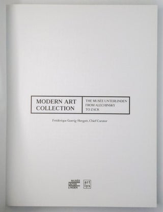 MODERN ART COLLECTION: THE MUSÉE UNTERLINDEN FROM ALECHINSKY TO ZACK