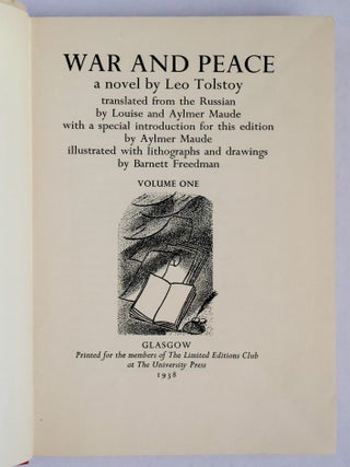 WAR AND PEACE [Signed by Illustrator]