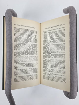 FROM INDIAN TRAIL TO ELECTRIC RAIL: HISTORY OF THE HIGHLANDS, SANDY HOOK AND ORIGINAL PORTLAND POYNT ONE OF THE FIRST THREE SETTLEMENTS OF NEW JERSEY; COMPRISING THE PRESENT TOWNS OF ATLANTIC HIGHLANDS, SANDY HOOK AND FORT HANCOCK, THE HIGHLANDS, LOCUST POINT, NAVESINK, LEONARDVILLE, CHAPEL HILL, LEONARDO, LENISON, BELFORD, PORT MONMOUTH, NEW MONMOUTH, KEANESBURG AND UNION; MONMOUTH COUNTY, NEW JERSEY: FROM LANDING OF HENRY HUDSON IN 1609 AND FIRST SETTLEMENT IN 1664 TO PRESENT TIME, 1909