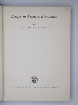 ESSAYS IN POSITIVE ECONOMICS