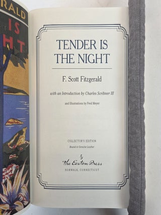 TENDER IS THE NIGHT