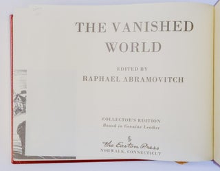 די פארשוואונדענע וועלט = THE VANISHED WORLD