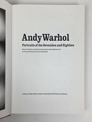 ANDY WARHOL: PORTRAITS