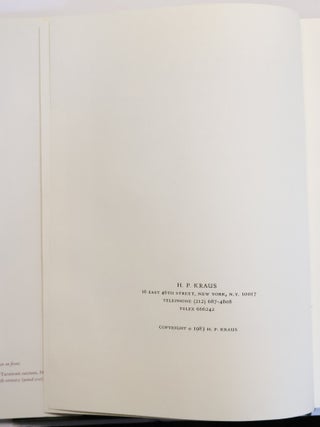 CIMELIA; A CATALOGUE OF IMPORTANT ILLUMINATED AND TEXTUAL MANUSCRIPTS PUBLISHED IN COMMEMORATION OF THE SALE OF THE LUDWIG COLLECTION; CATALOGUE 165