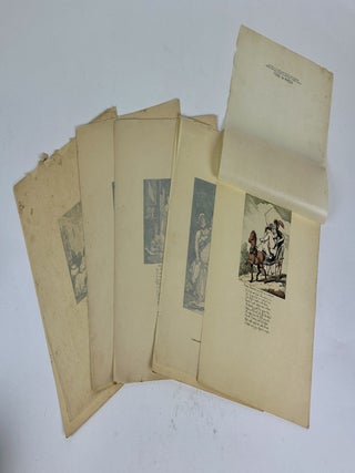 1407934 LATE 18TH EARLY 19TH CENTURY “RURAL FELICITY; or LOVE IN A CHASE” HAND-COLORED...