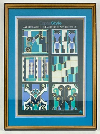1407938 ORIGINAL PRINT CAPITAL STYLE: ART DECO ARCHITECTURAL MOTIFS OF WASHINGTON, D.C., 2021