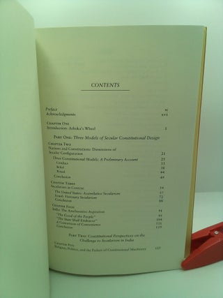 THE WHEEL OF LAW: INDIA'S SECULARISM IN COMPARATIVE CONSTITUTIONAL CONTEXT