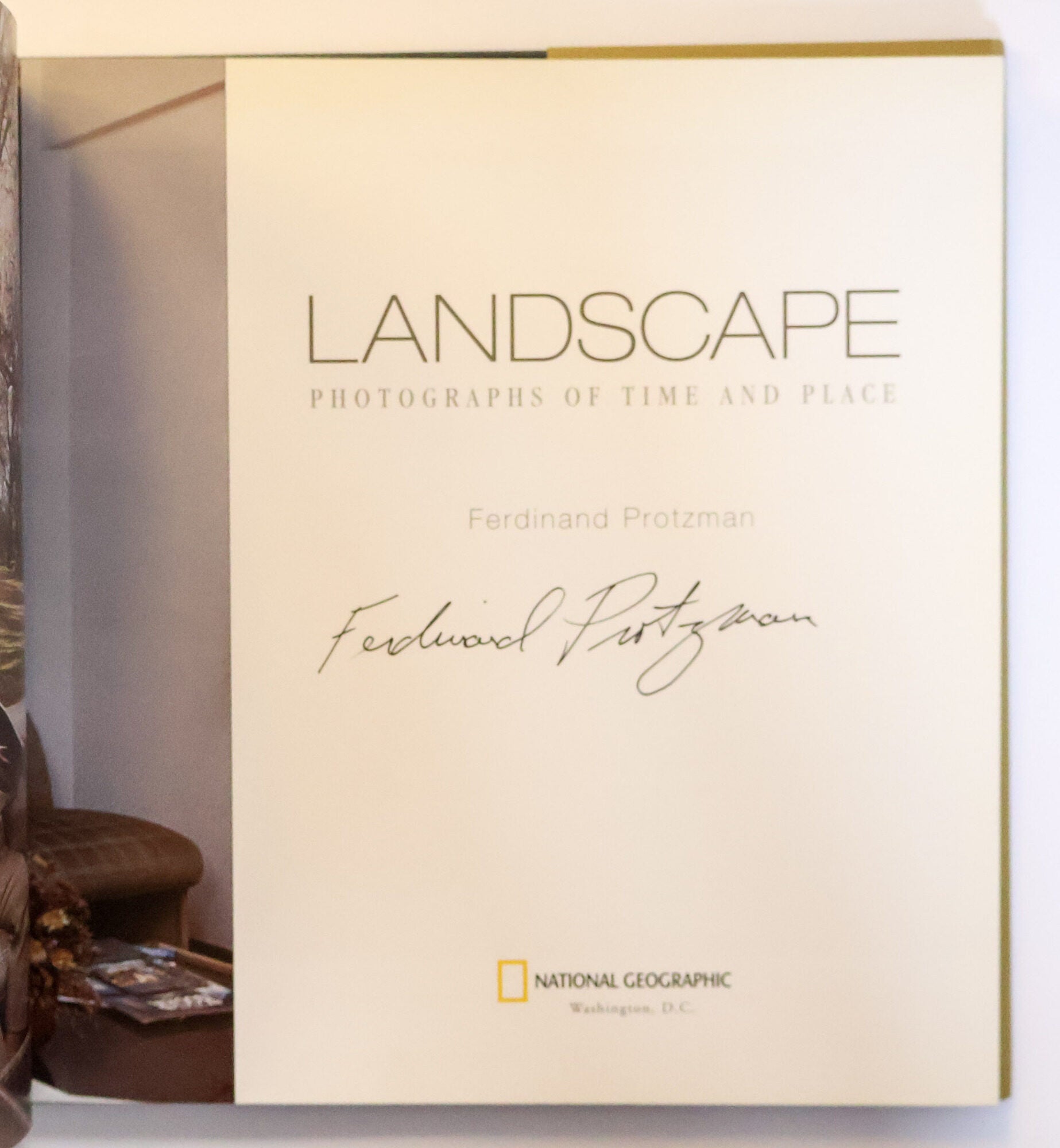 LANDSCAPE, PHOTOGRAPHS OF TIME AND PLACE | Ferdinand Protzman | First ...