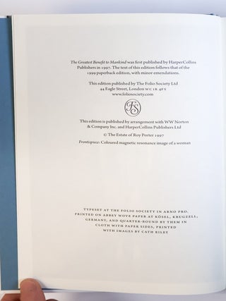 THE GREATEST BENEFIT TO MANKIND [2 Vol]