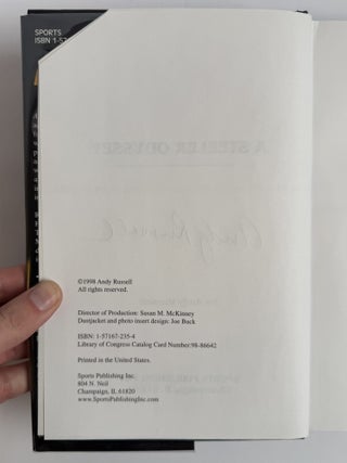 A STEELER ODYSSEY [Signed]