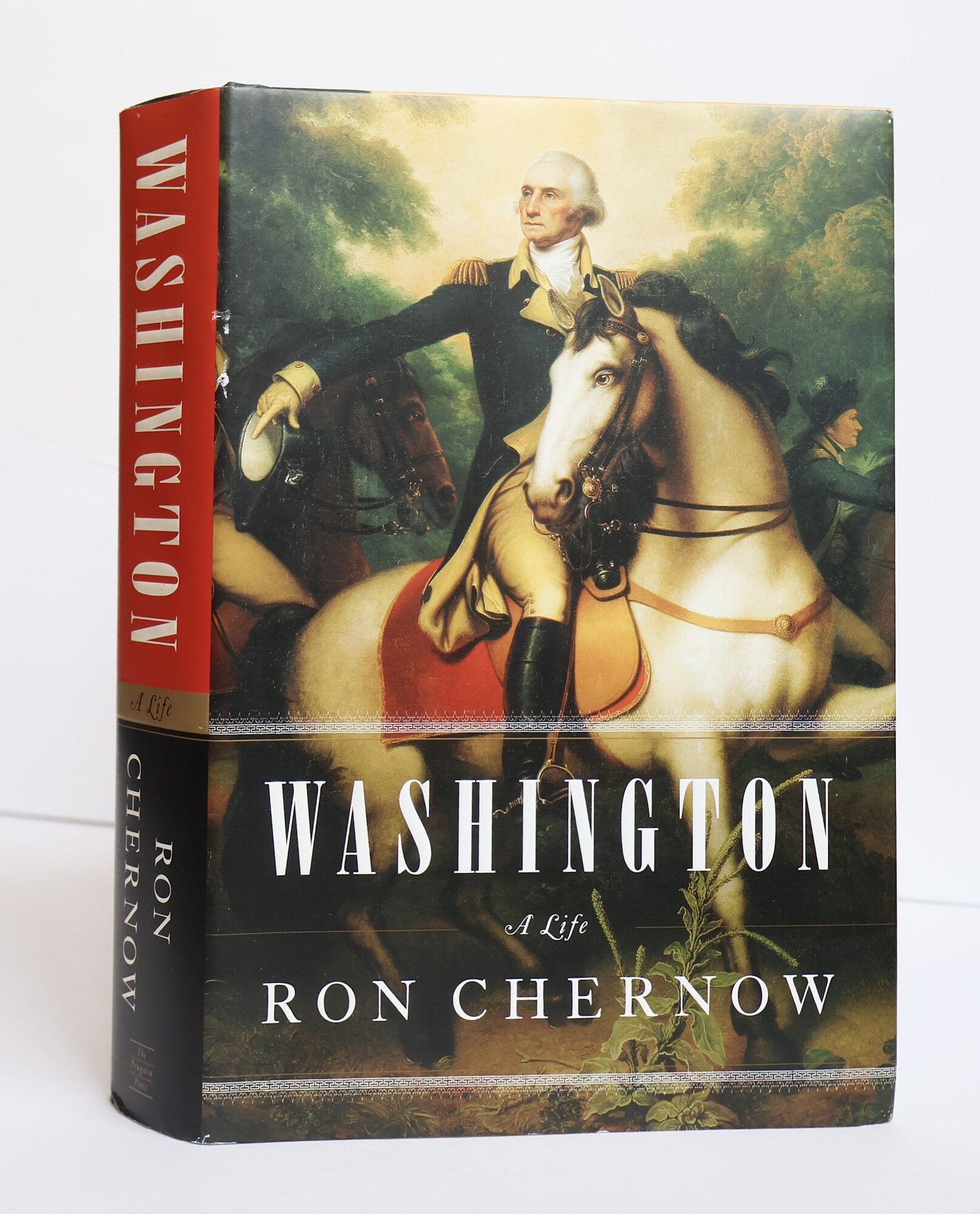 1408857 WASHINGTON: A LIFE [Signed]. Ron Chernow.