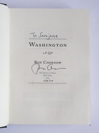 WASHINGTON: A LIFE [Signed]