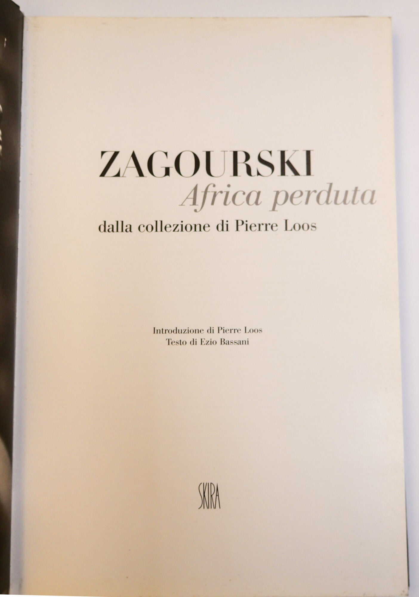ZAGOURSKI: AFRICA PERDUTA, DALLA COLLEZIONE DI PIERRE LOOS | Pierre ...